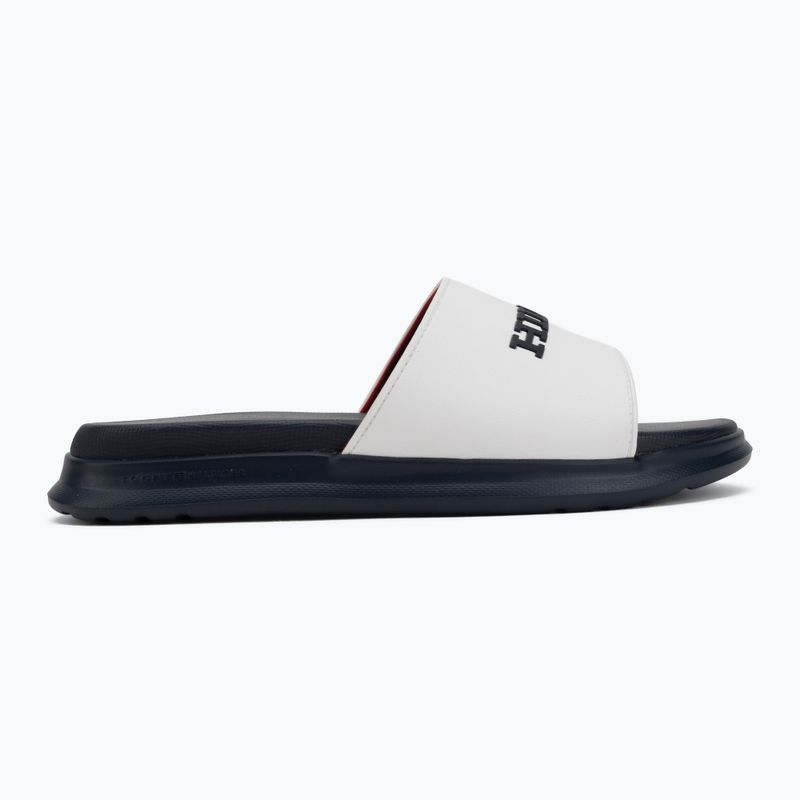 Men's slides Tommy Hilfiger Dual Density white 2