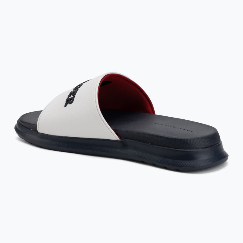 Men's slides Tommy Hilfiger Dual Density white 3