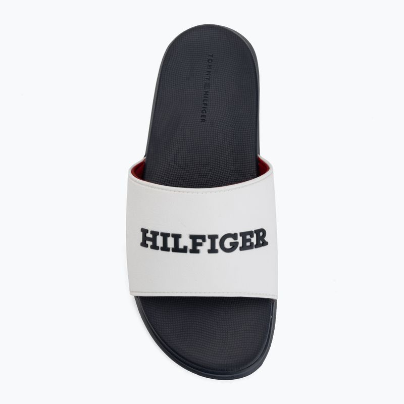 Men's slides Tommy Hilfiger Dual Density white 5