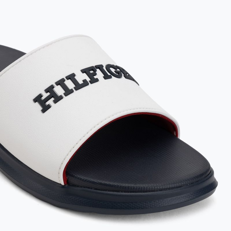 Men's slides Tommy Hilfiger Dual Density white 7