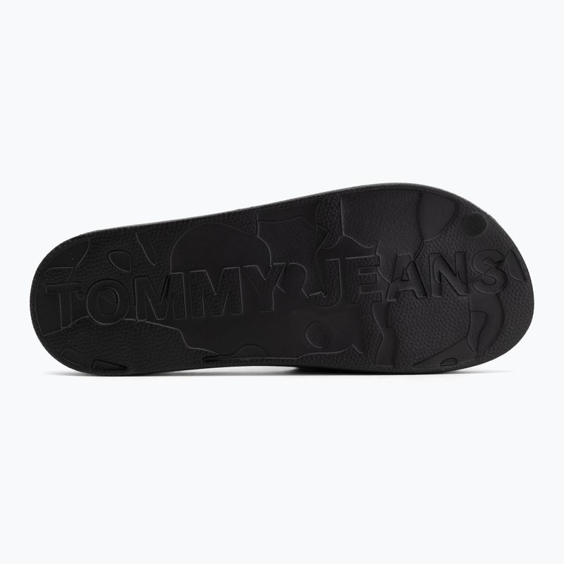 Men's slides Tommy Jeans Injected black 4