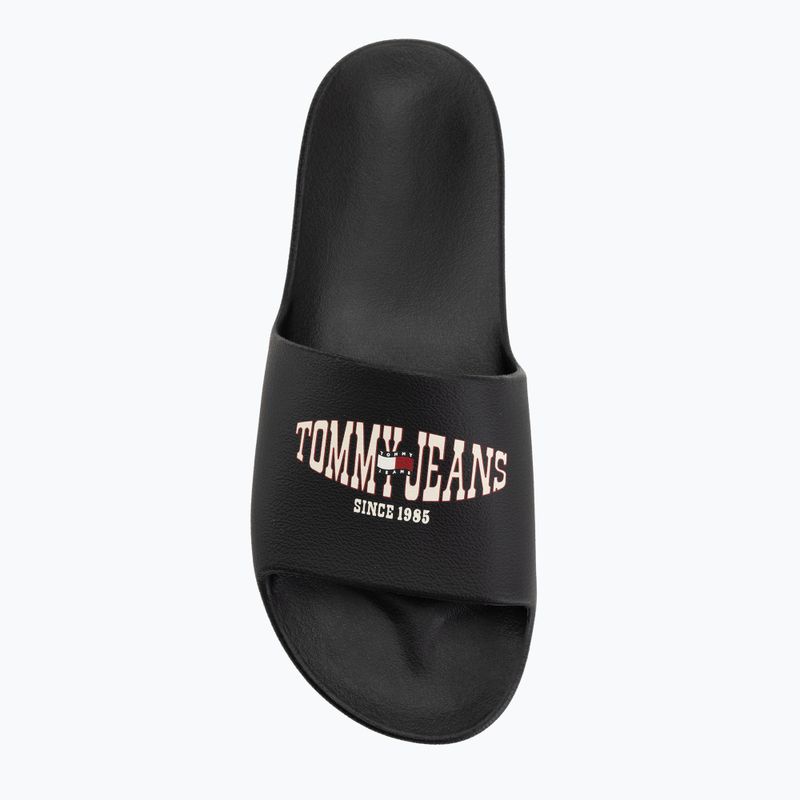 Men's slides Tommy Jeans Injected black 5