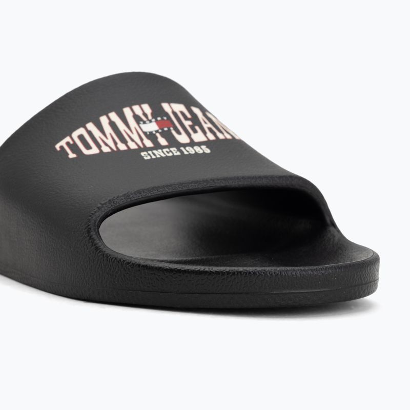 Men's slides Tommy Jeans Injected black 7