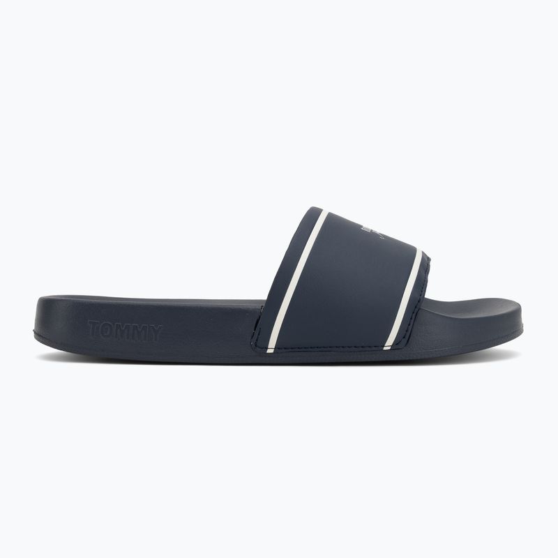 Women's slides Tommy Jeans Poolslides dark night navy 2