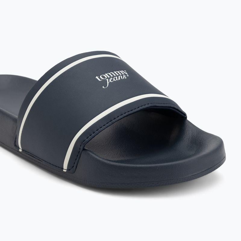 Women's slides Tommy Jeans Poolslides dark night navy 7