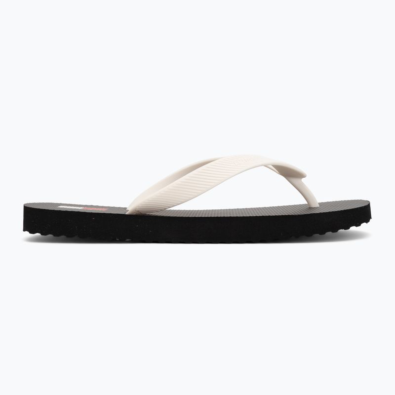 Women's flip-flops Tommy Jeans Logo Summer black/ecru 2
