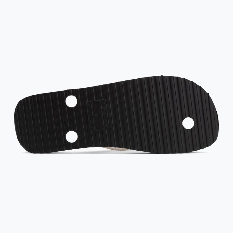 Women's flip-flops Tommy Jeans Logo Summer black/ecru 4