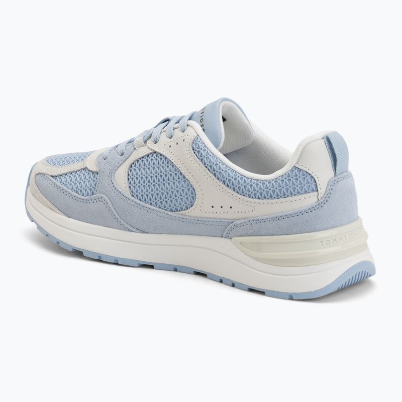 Women's shoes Tommy Hilfiger Mix Material Runner brezzy blue/ecru 3