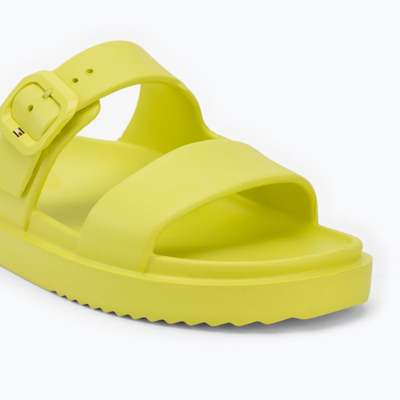 Women's slides Tommy Hilfiger Light Double Strap lime zing 7