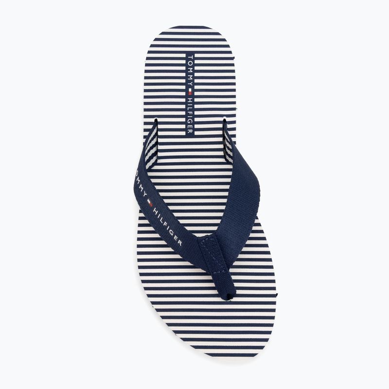 Women's flip-flops Tommy Hilfiger Ithaca Stripe Summer preppy navy 5
