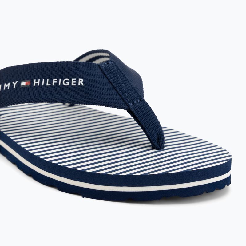 Women's flip-flops Tommy Hilfiger Ithaca Stripe Summer preppy navy 7
