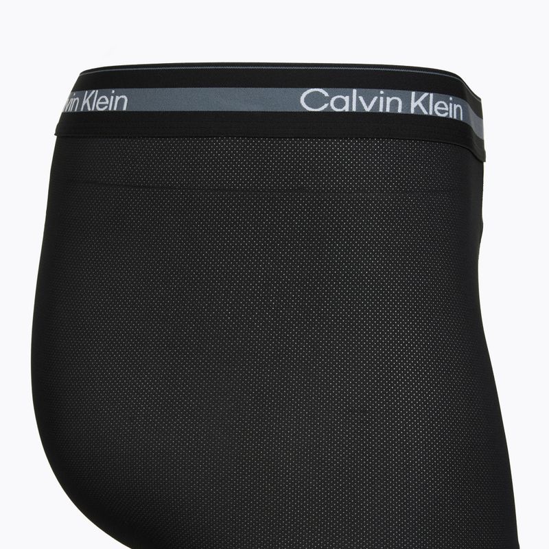 Men's boxers Calvin Klein LV00NB4538 Boxer Brief Long black/black/black 3