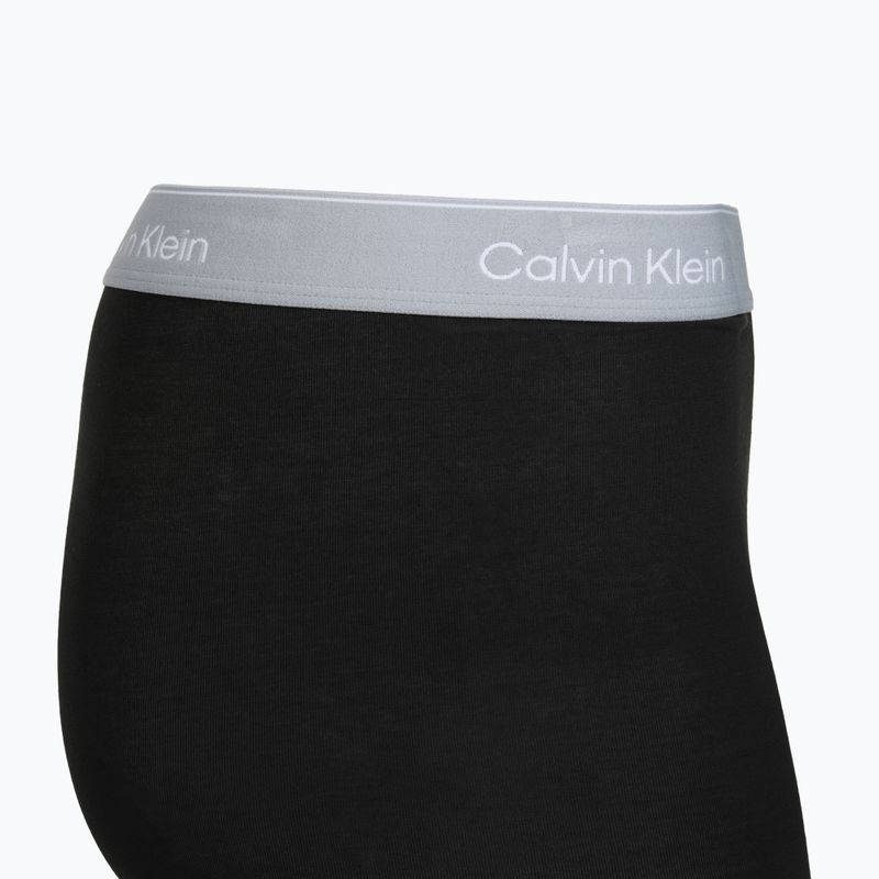 Boxers Calvin Klein LV00NB4394 Brief 3 pairs black w/darkest spruce wb/black w 4