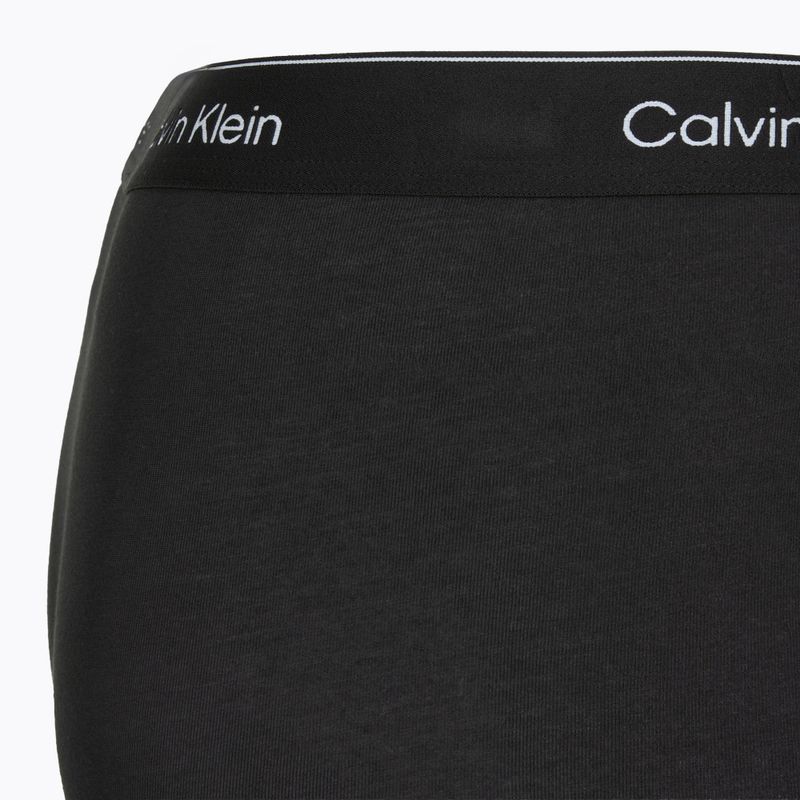 Boxers Calvin Klein LV00NB4394 Brief 3 pairs black w/heavenly iris logo/black w 4