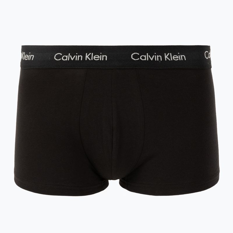 Boxers Calvin Klein 0000U2664G Low Rise Trunk 3 pairs black/classic blue/black 6