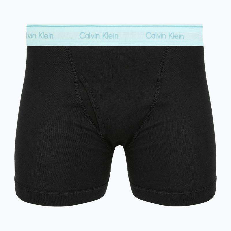 Boxers Calvin Klein LV00NB1429 Boxer Brief 5 pairs Black Bodies w/black/niagara falls 3