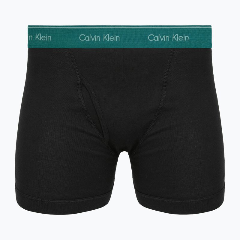 Boxers Calvin Klein LV00NB1429 Boxer Brief 5 pairs Black Bodies w/black/niagara falls 4