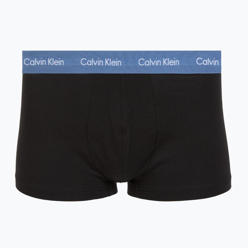 Boxers Calvin Klein LV00NB4412 Low Rise Trunk 5 pairs black bodies with driftwood/moonlight 4