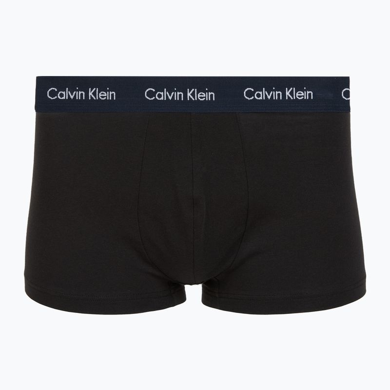 Boxers Calvin Klein LV00NB4412 Low Rise Trunk 5 pairs black bodies with driftwood/moonlight 6