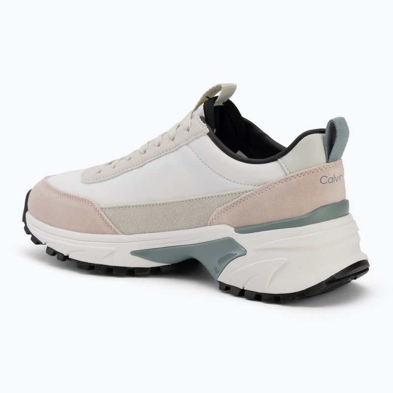 Women's shoes Calvin Klein HW0HW03279 Hike Runner Nylon Mix brilliant white/misty blue/arctic 3