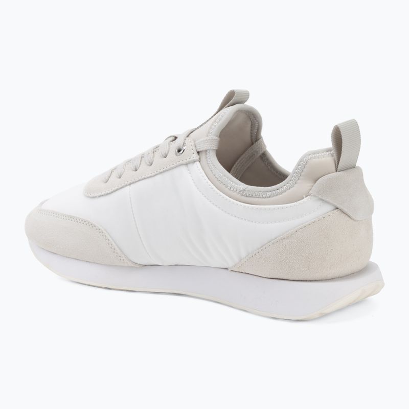 Men's shoes Calvin Klein YM0YM01414 Retro Runner Sock Laceup Mix mat bright white/light grey 3