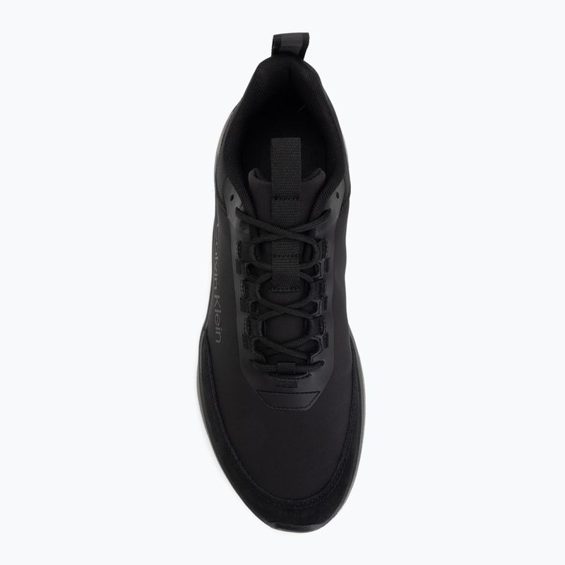 Men's shoes Calvin Klein HM0HM02342 Light Eva Runn Essential Laceup Nylon Suede triple black 5