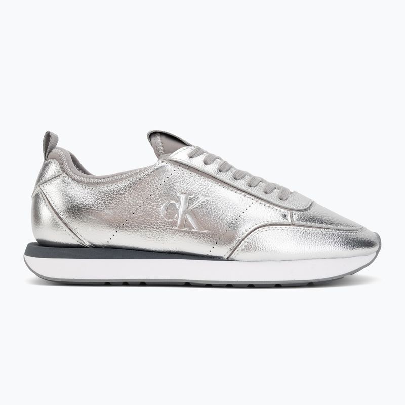 Women's shoes Calvin Klein HW0HW03287 Retro Runner Metallic silver 2
