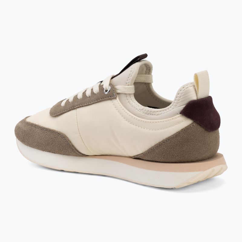Women's shoes Calvin Klein YW0YW02060 Retro Runner Sock Laceup Mix Mat turtledove/spanish villa/bordeaux 3
