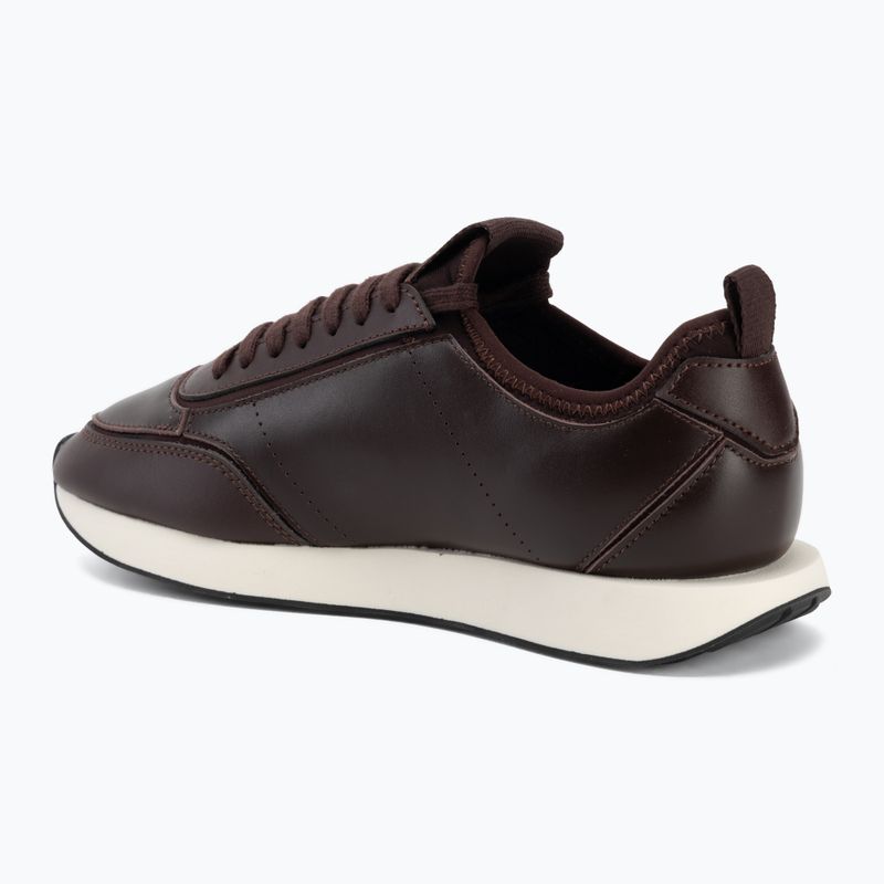 Women's shoes Calvin Klein HW0HW03118 Retro Runner Sock PANL Leather Neo bordeaux 3