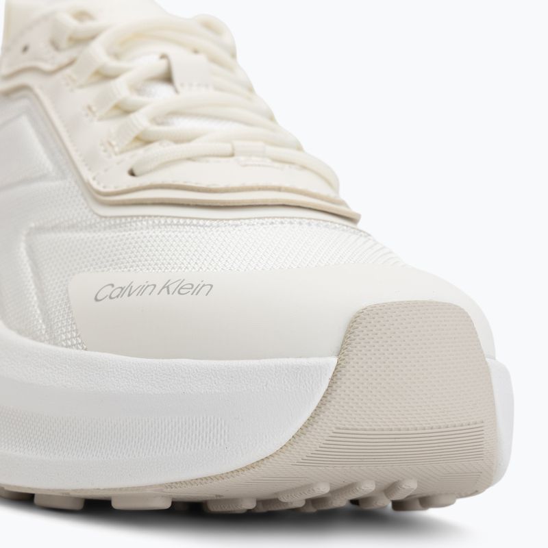 Women's shoes Calvin Klein HW0HW03111 Chunky Runner Laceup HF BLST Nylon bright white/marshmallow 7