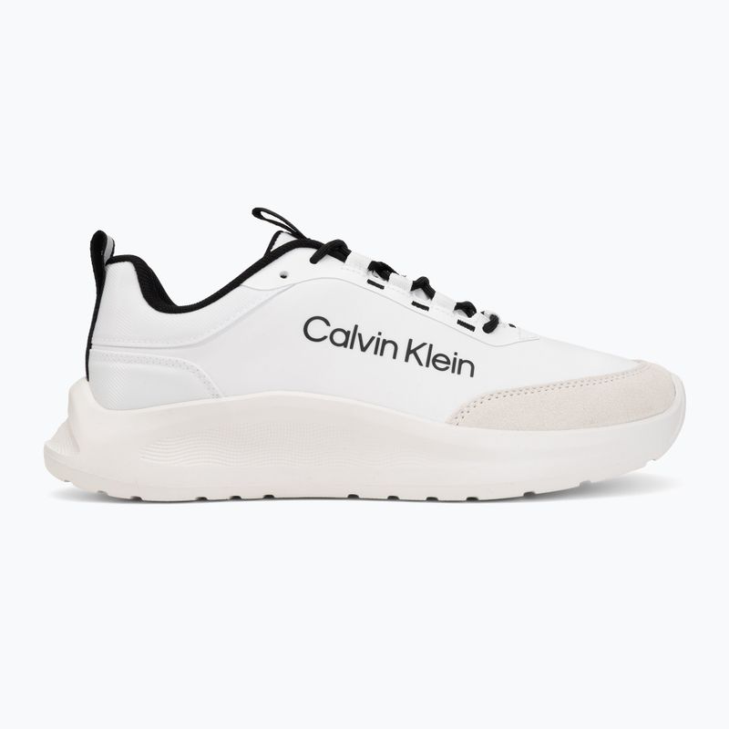 Women's shoes Calvin Klein HW0HW03293 Light Eva Run Essential LAC Nylon Suede bright white/black 2