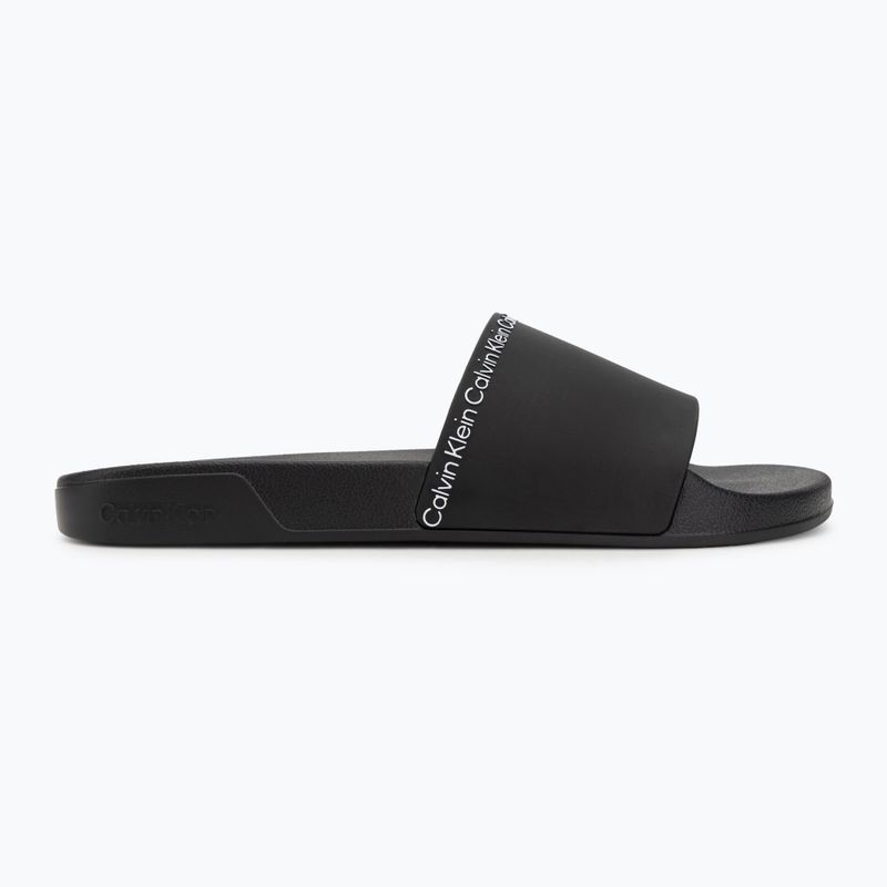 Men's slides Calvin Klein HM0HM02108 Ess Institutional Cv ck black 2