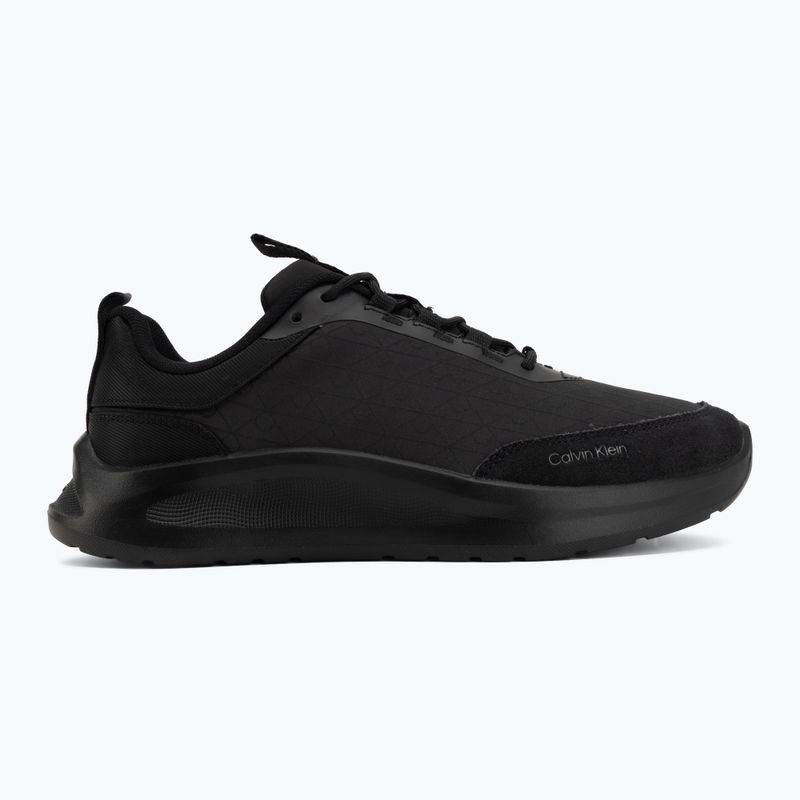 Men's shoes Calvin Klein HM0HM02343 Light Eva Runn Laceup AOP triple black 2
