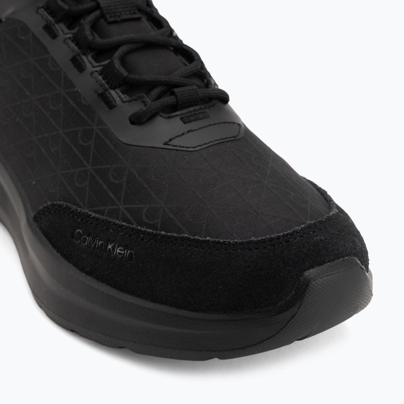 Men's shoes Calvin Klein HM0HM02343 Light Eva Runn Laceup AOP triple black 7