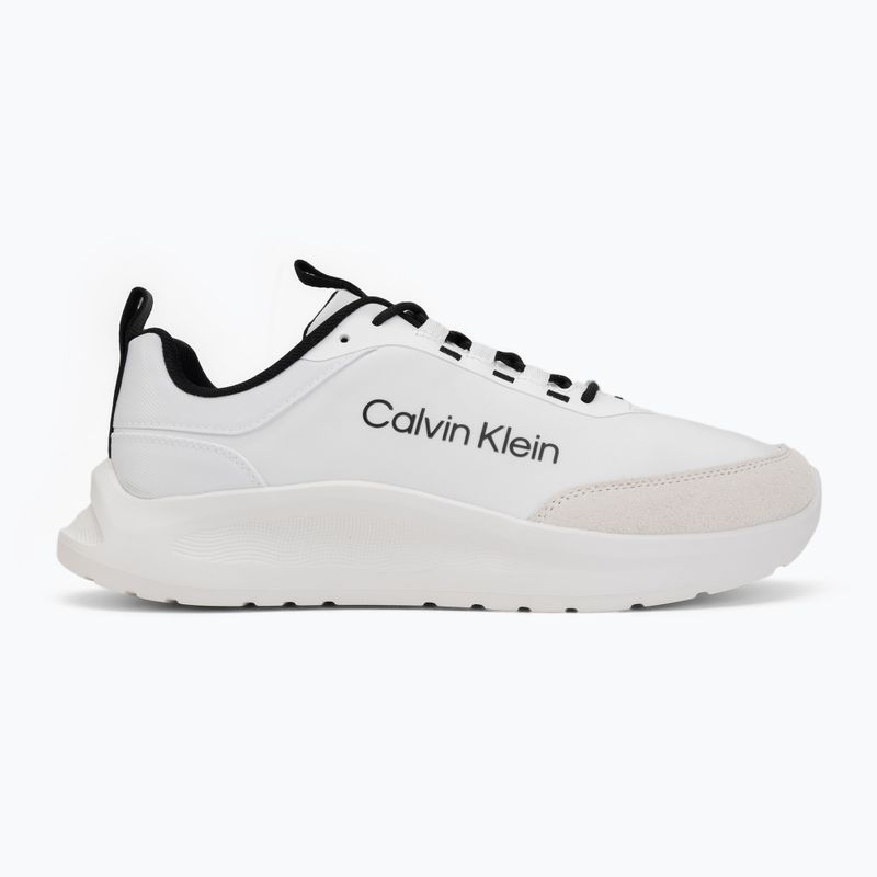 Men's shoes Calvin Klein HM0HM02342 Light Eva Runn Essential Laceup Nylon Suede bright white/black 2