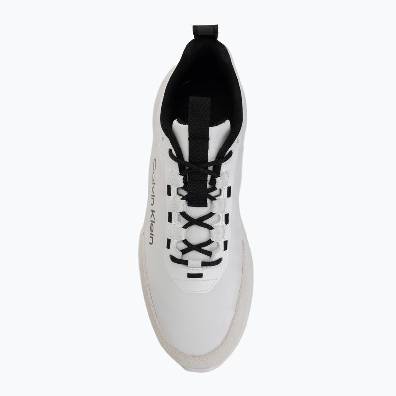 Men's shoes Calvin Klein HM0HM02342 Light Eva Runn Essential Laceup Nylon Suede bright white/black 5