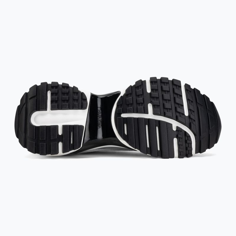 Men's shoes Calvin Klein HM0HM02220 Hike Runner Stripe Mix Nylon Suede light grey/granite grey 4