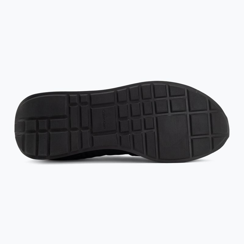 Men's shoes Calvin Klein YM0YM01414 Retro Runner Sock Laceup Mix matte black/bright white 4