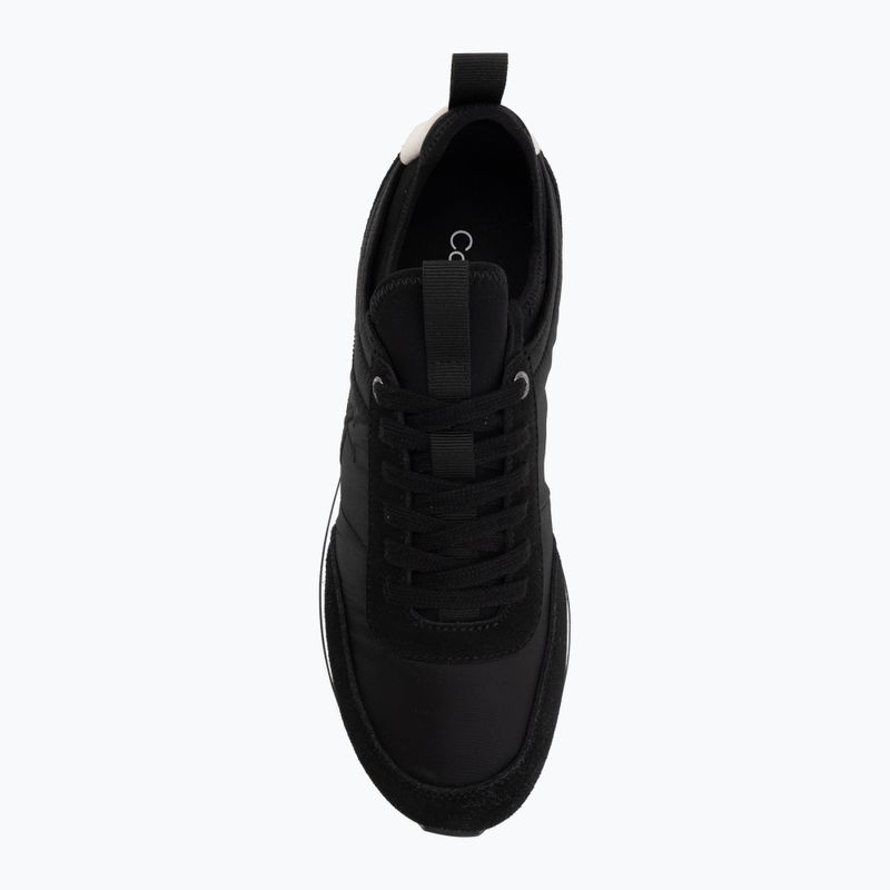 Men's shoes Calvin Klein YM0YM01414 Retro Runner Sock Laceup Mix matte black/bright white 5