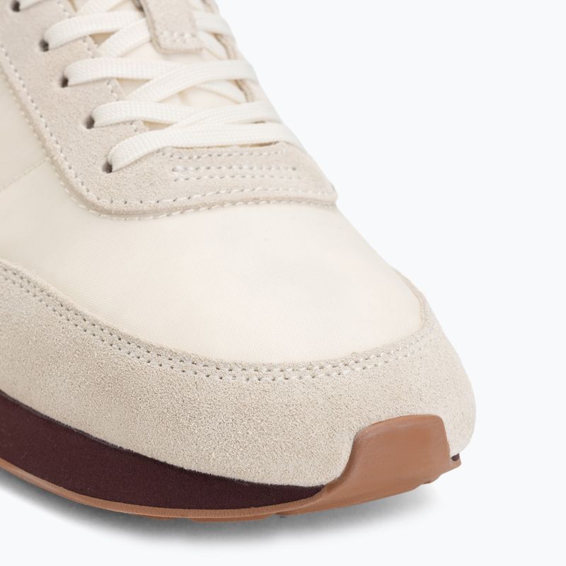 Men's shoes Calvin Klein YM0YM01361 Retro Runner Ess Mix Mat white swan/tofu/amber gold 7