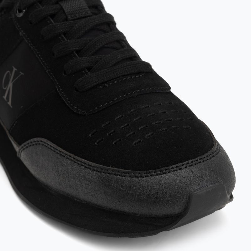 Men's shoes Calvin Klein HM0HM02305 Retro Runner Sock triple black 7