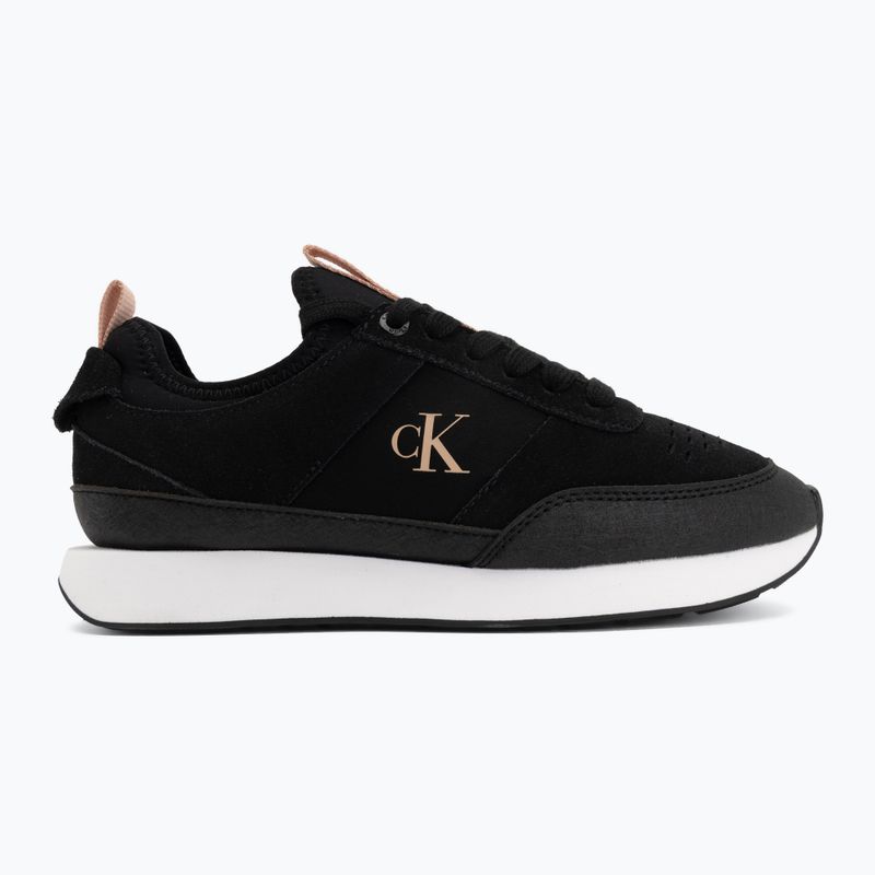 Women's shoes Calvin Klein HW0HW03250 Retro Runner Sock black/tuscany 2