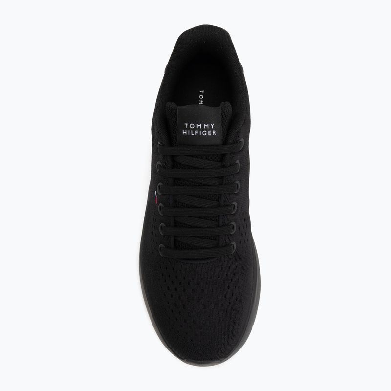 Men's shoes Tommy Hilfiger Lightweight Runner Knit black 5