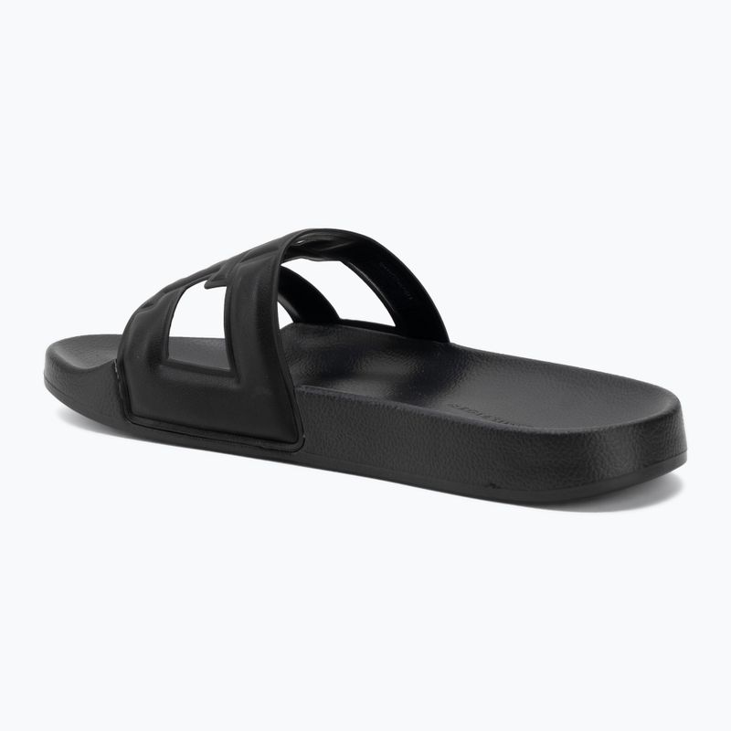 Women's slides Tommy Hilfiger Monogram black 3