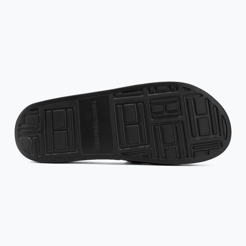 Women's slides Tommy Hilfiger Monogram black 4