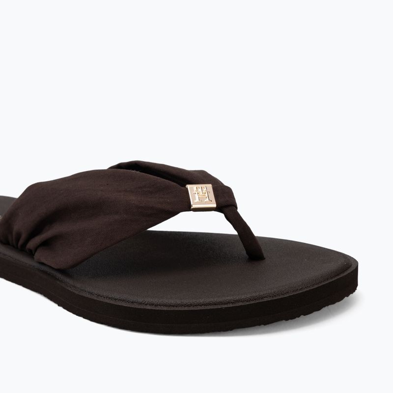 Women's flip-flops Tommy Hilfiger Scandi Soft Summer fondant brown 7