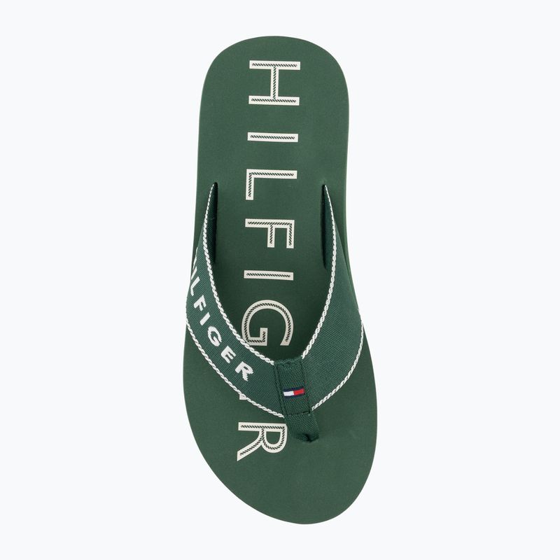 Men's flip-flops Tommy Hilfiger Sporty street green 5