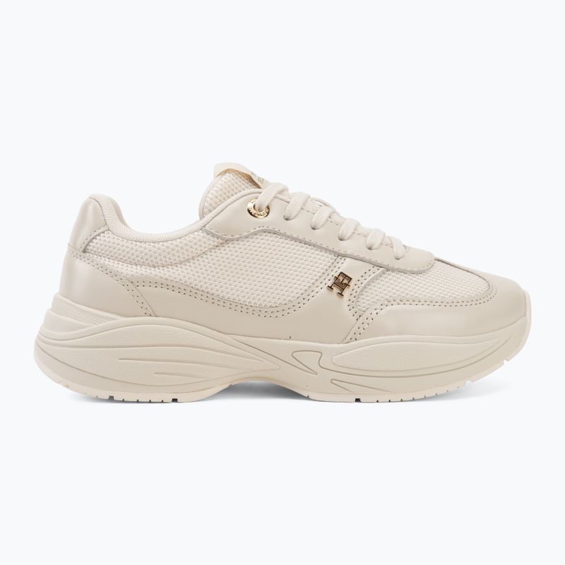 Women's shoes Tommy Hilfiger ModernRunner Shiny Leather soft cream 2
