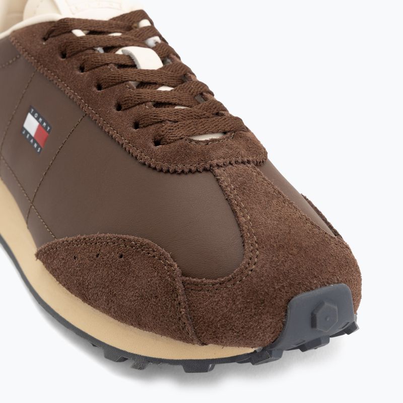 Men's shoes Tommy Jeans Retro Runner Archive Mix legacy brown 7