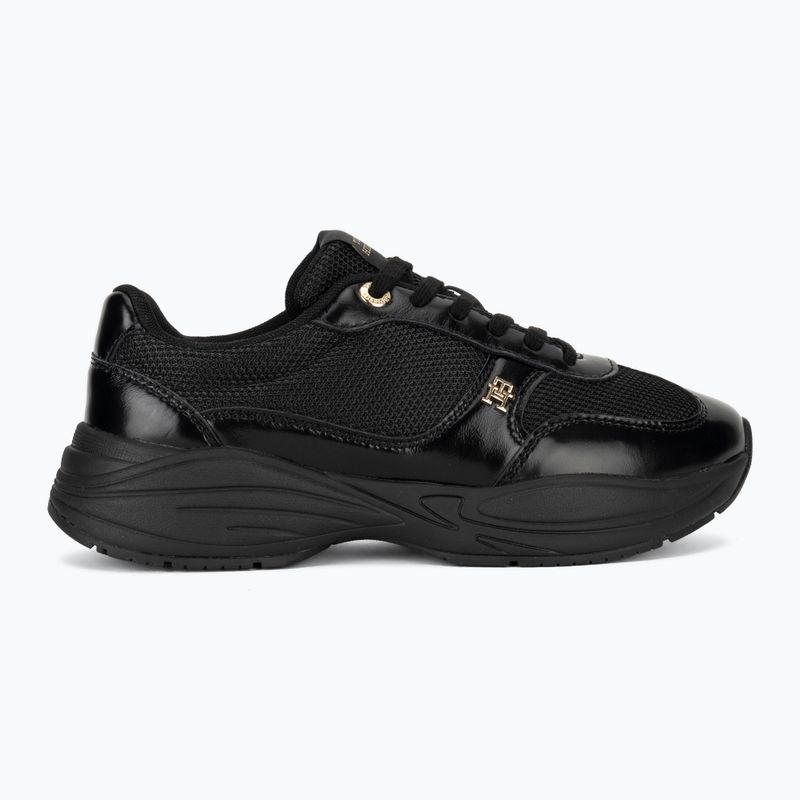 Women's shoes Tommy Hilfiger ModernRunner Shiny Leather black 2